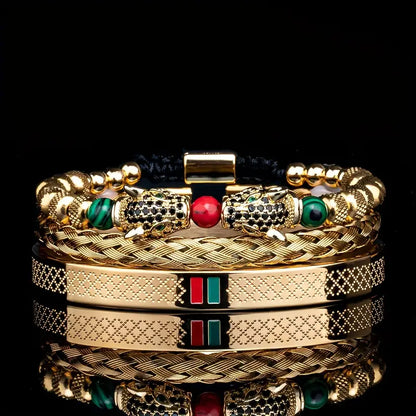 KungligStil™ Leopard Armbandsset