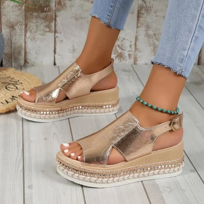 SunGlow Plattform Sandaler