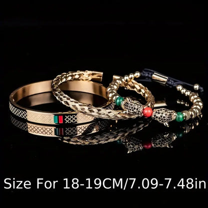 KungligStil™ Leopard Armbandsset