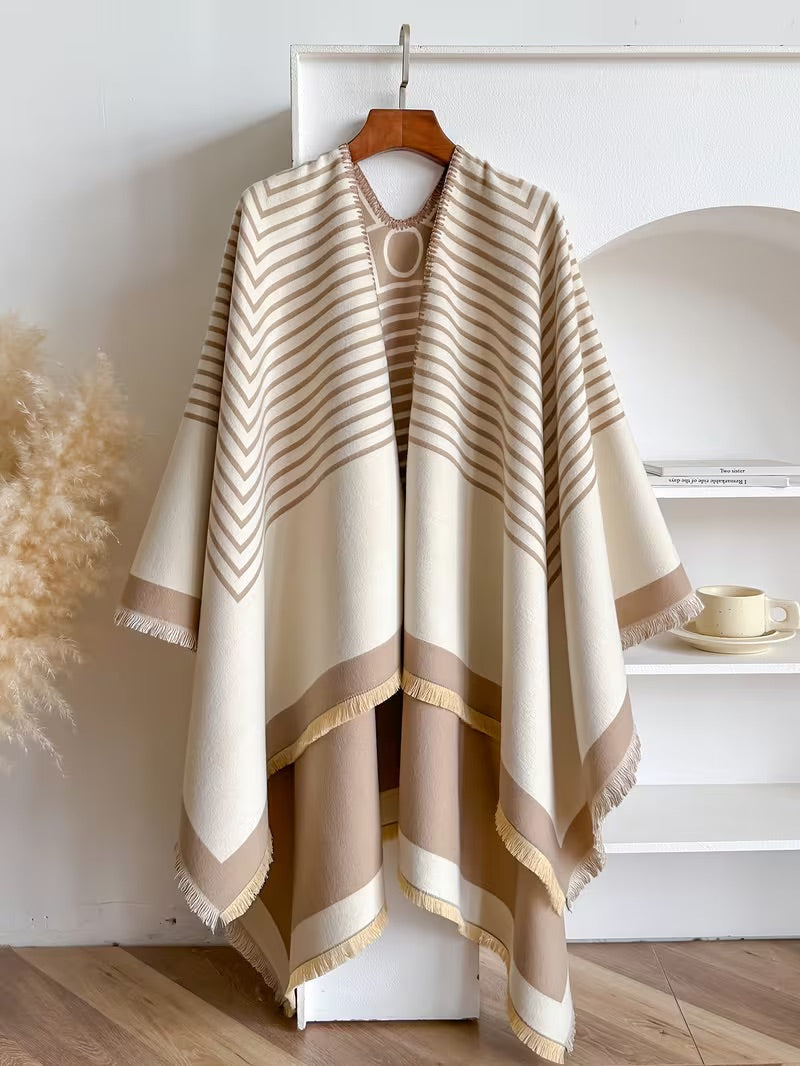 Taisija Reversibel Poncho