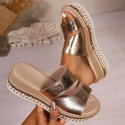 SunGlow Plattform Sandaler