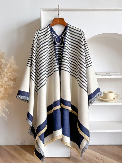 Taisija Reversibel Poncho