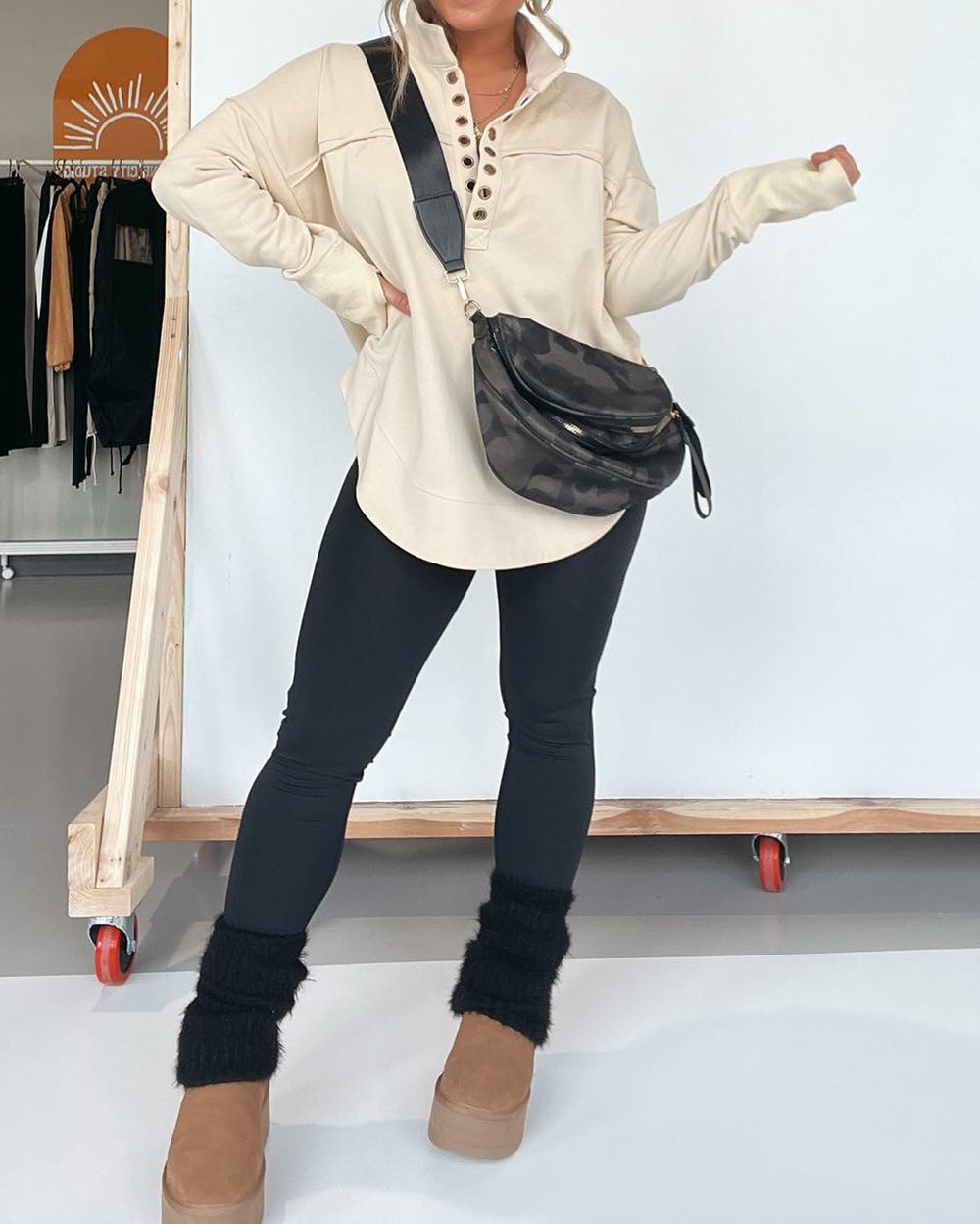 MysForm Tumhål Collegetröja