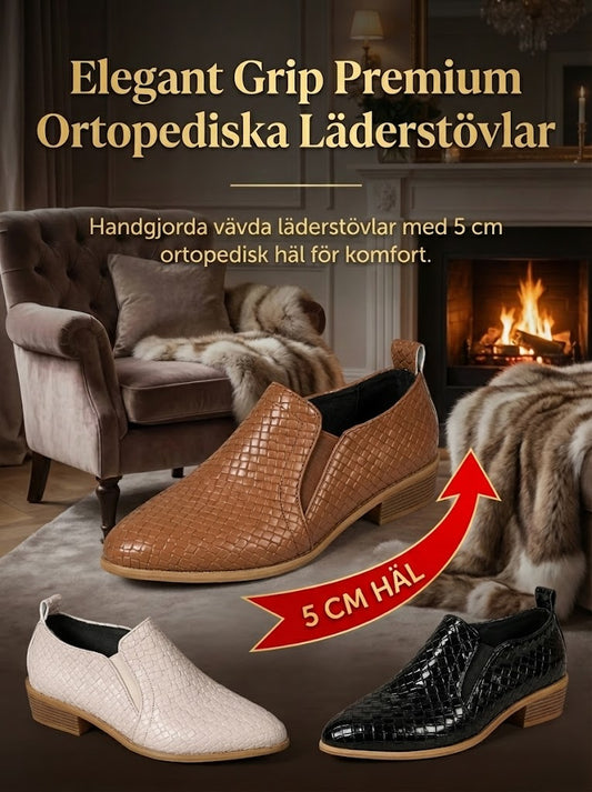 Premium Ortopediska Läderstövlar